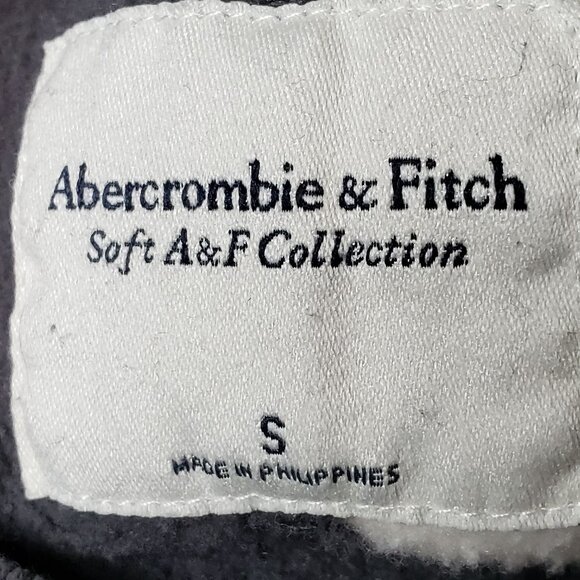 Abercrombie & Fitch NY LA Crop Sweater Women's Color Panel City Scenes Retro S - Picture 7 of 7
